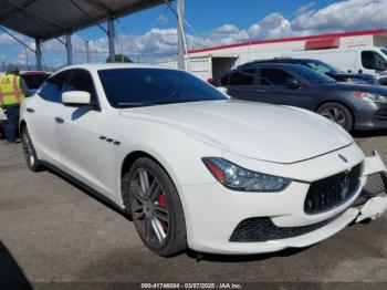  Salvage Maserati Ghibli