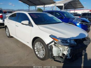  Salvage Toyota Avalon Hybrid