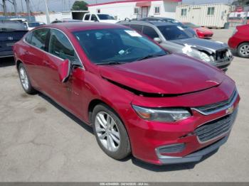  Salvage Chevrolet Malibu