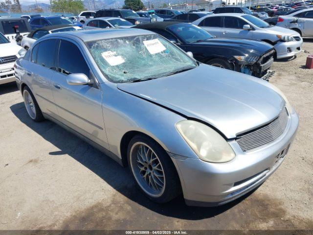  Salvage INFINITI G35
