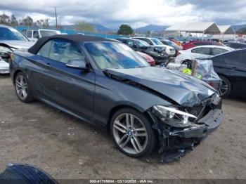  Salvage BMW 2 Series