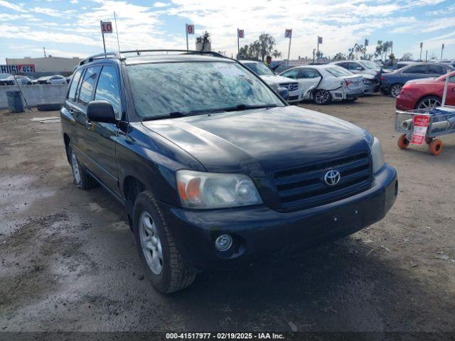  Salvage Toyota Highlander