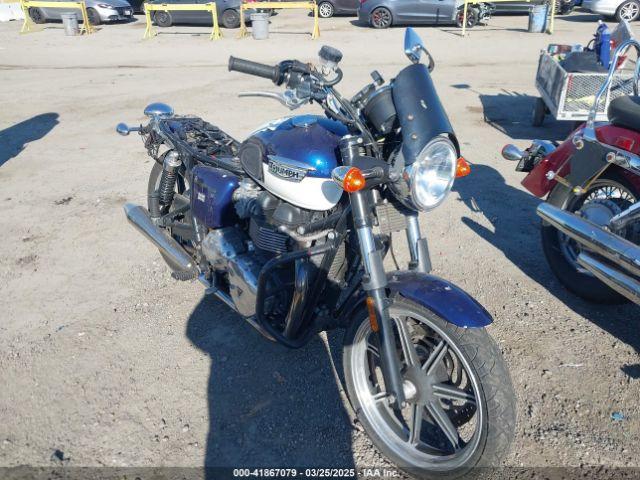  Salvage Triumph Motorcycle Bonneville