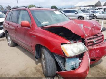  Salvage Toyota Highlander