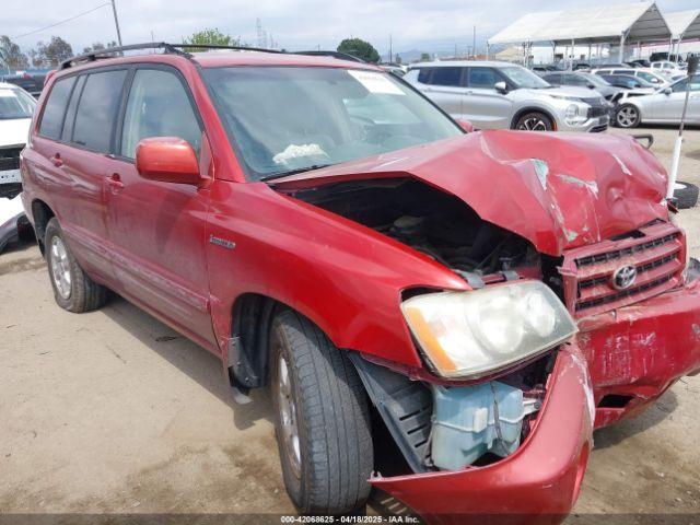  Salvage Toyota Highlander