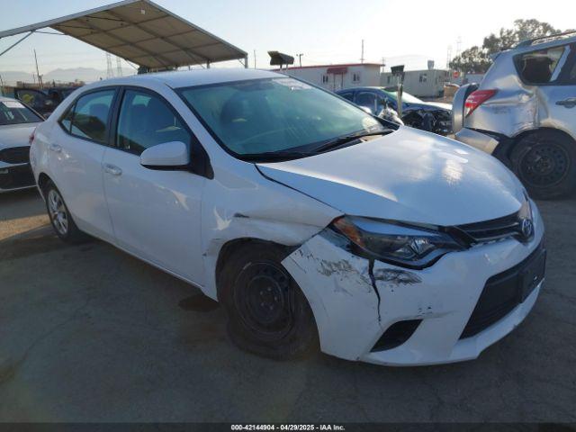  Salvage Toyota Corolla