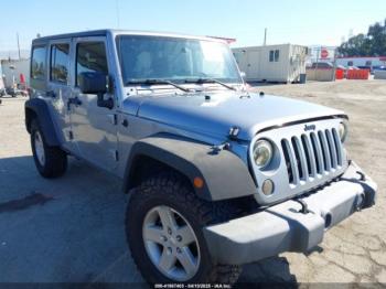  Salvage Jeep Wrangler