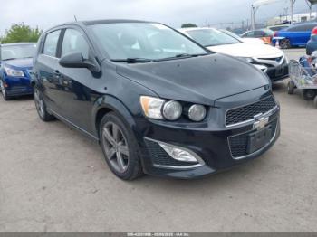  Salvage Chevrolet Sonic