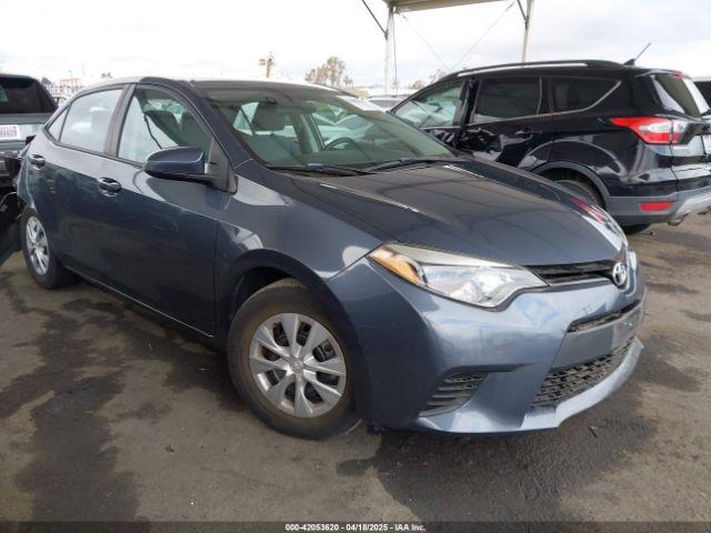  Salvage Toyota Corolla