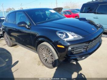  Salvage Porsche Cayenne