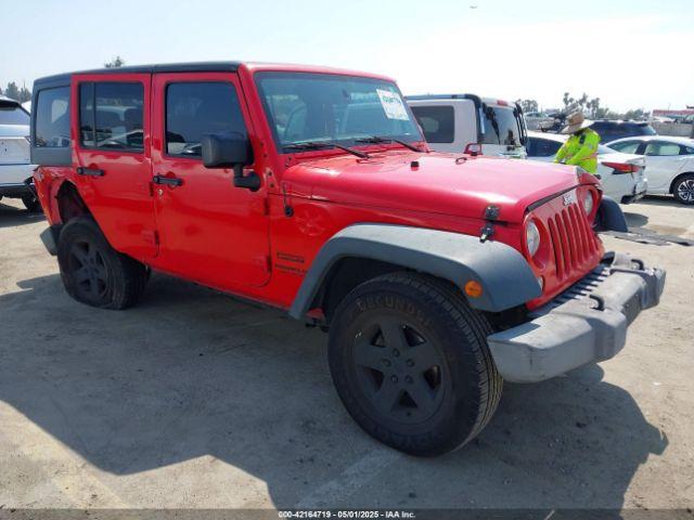  Salvage Jeep Wrangler