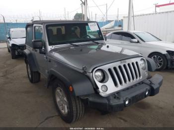  Salvage Jeep Wrangler