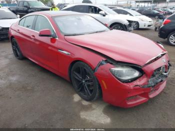  Salvage BMW 6 Series