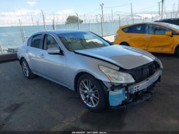  Salvage INFINITI G37
