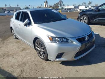  Salvage Lexus Ct