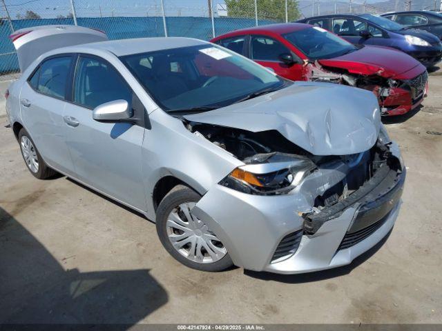  Salvage Toyota Corolla