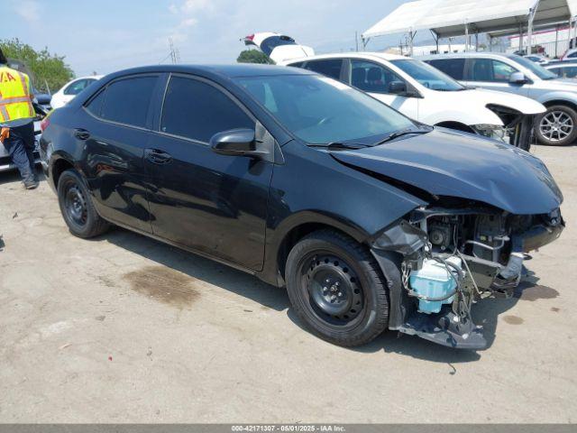  Salvage Toyota Corolla