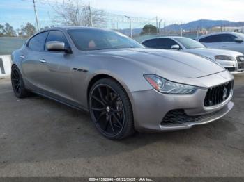  Salvage Maserati Ghibli