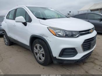  Salvage Chevrolet Trax