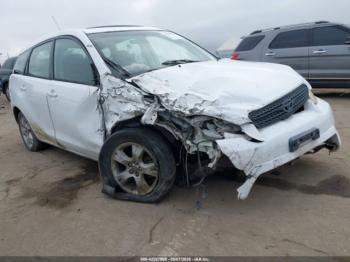  Salvage Toyota Matrix