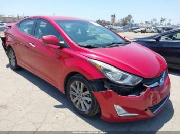  Salvage Hyundai ELANTRA