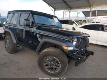  Salvage Jeep Wrangler