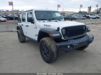  Salvage Jeep Wrangler