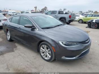  Salvage Chrysler 200