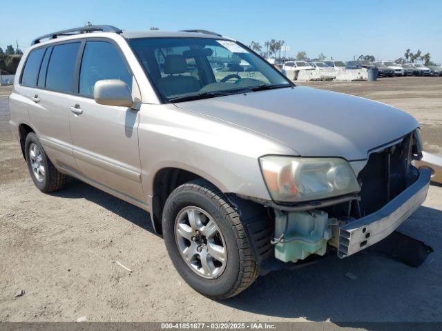  Salvage Toyota Highlander
