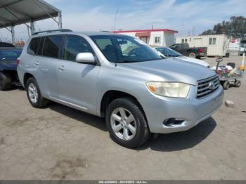  Salvage Toyota Highlander