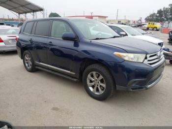  Salvage Toyota Highlander