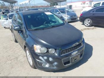  Salvage Chevrolet Sonic