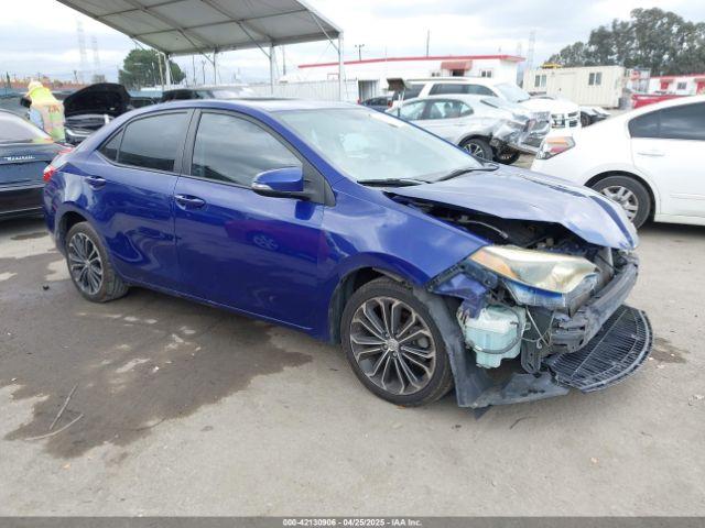  Salvage Toyota Corolla
