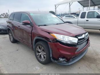  Salvage Toyota Highlander