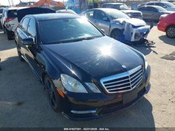  Salvage Mercedes-Benz E-Class