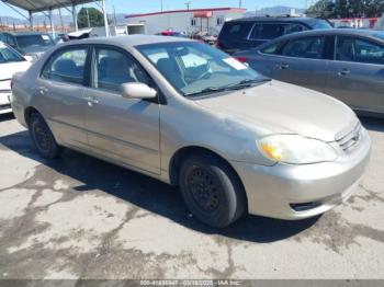  Salvage Toyota Corolla