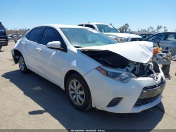  Salvage Toyota Corolla