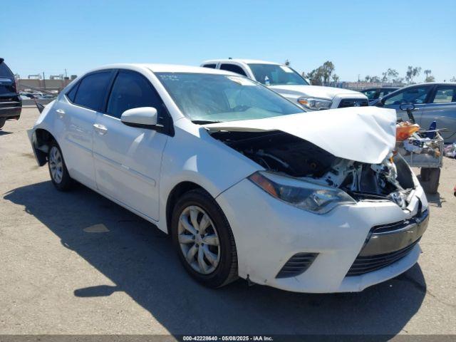  Salvage Toyota Corolla