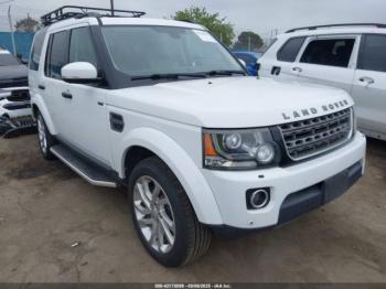  Salvage Land Rover LR4