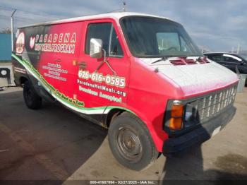  Salvage Dodge Ram Van