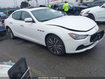  Salvage Maserati Ghibli