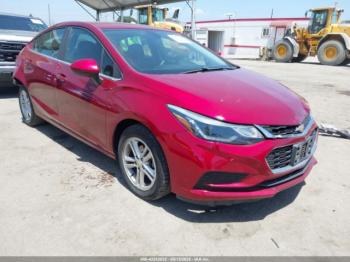  Salvage Chevrolet Cruze