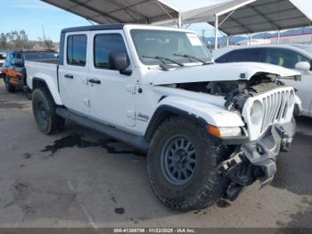  Salvage Jeep Gladiator