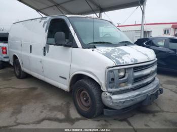  Salvage Chevrolet Express
