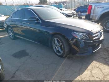  Salvage Mercedes-Benz E-Class