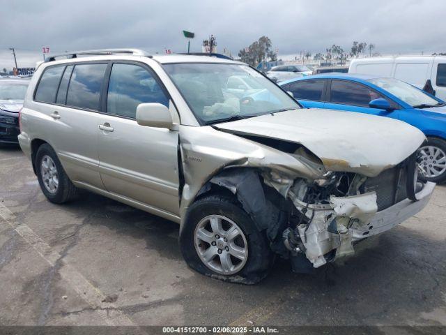  Salvage Toyota Highlander