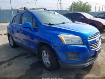  Salvage Chevrolet Trax