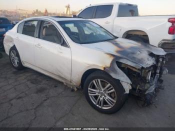  Salvage INFINITI G37