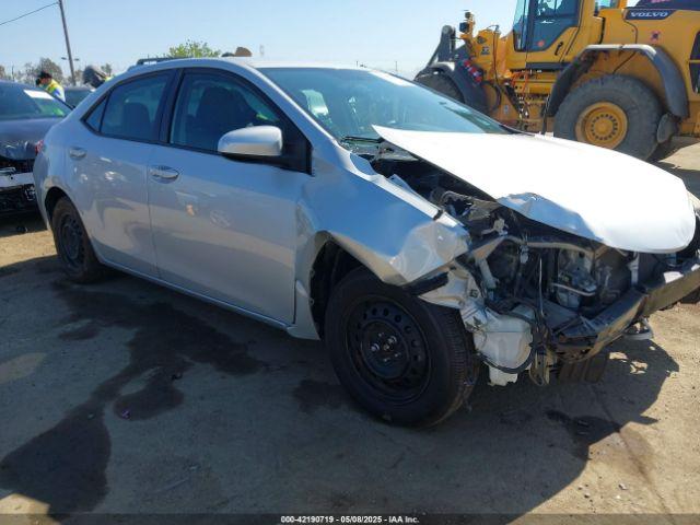  Salvage Toyota Corolla
