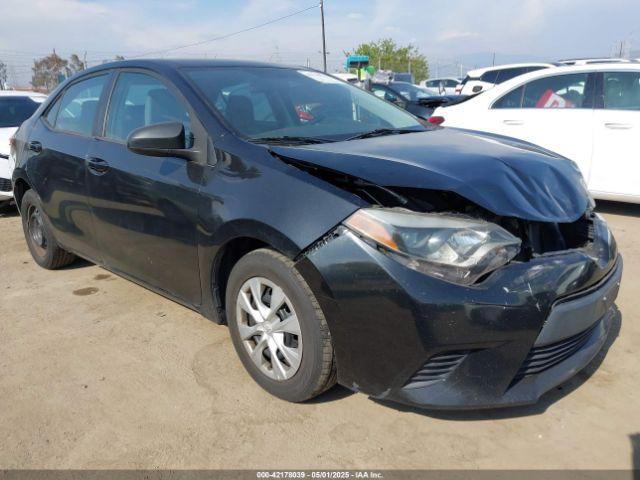  Salvage Toyota Corolla